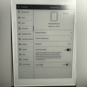 Nomad eBook Notepad Reader - White